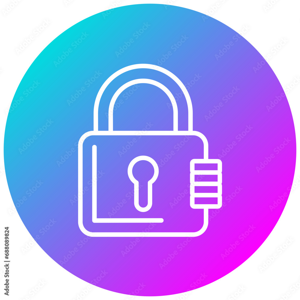 Poster Padlock Icon