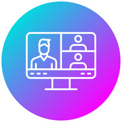 Online Meeting Icon