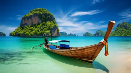 Fotobehang Tropical island in Thailand © Andreas