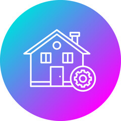 Obraz premium House Construction Icon