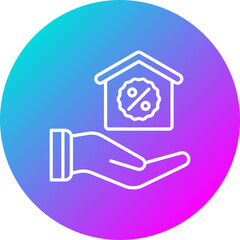 House Discount Icon