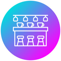 Bar Counter Icon