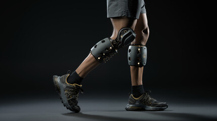 Modern Robotic Prosthetic Knee in Motion