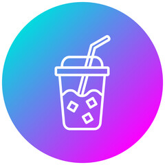 Iced Coffee Icon