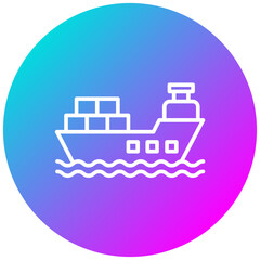 Naklejka premium Ship Icon