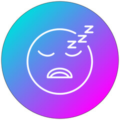 Sleepy Face Icon