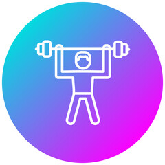 Weight Lifting Icon