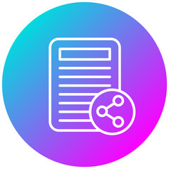 Sharing Content Icon