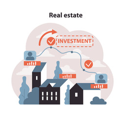 Diversification through real estate. A progressive investor branching into property, from urban apartments to countryside homes, broadening assets and prospects. Strategic property investment.
