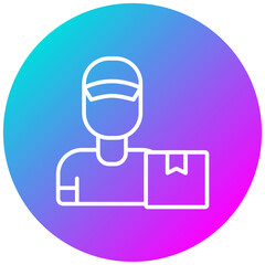 Delivery Man Icon