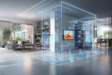 Advanced technology seamlessly blends into the environment, almost invisible to the naked eye, Highlight technologies