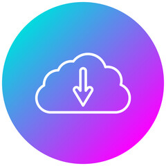 Cloud Download Icon