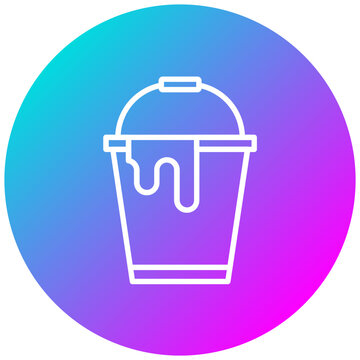 recommend clip art: Paint Bucket Tool Icon