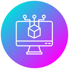 Fototapeta premium Software Icon