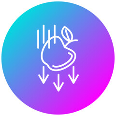 Obraz premium Gravity Icon