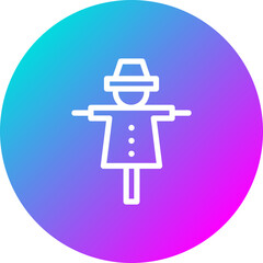 Obraz premium Scare Crow Icon