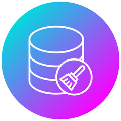 Data Cleansing Icon