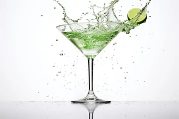 Foto op Plexiglas Classic martini cocktail splash © happy_lark