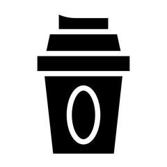 coffee shop glyph icon