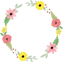 Flower bouquet with green leaves, for wedding invitations, in, wallpaper, fashion, prints.