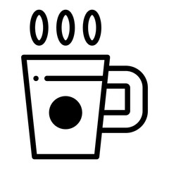 coffee shop dualtone icon