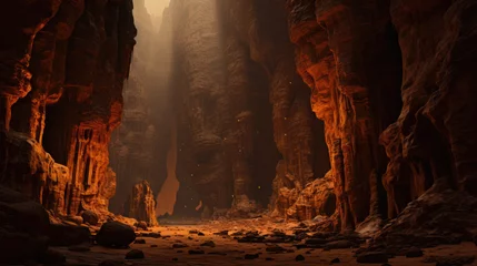 Fotobehang A large cave system © jr-art