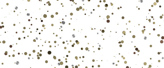 gold  Celebration: Captivating 3D Illustration of Shimmering gold Confetti