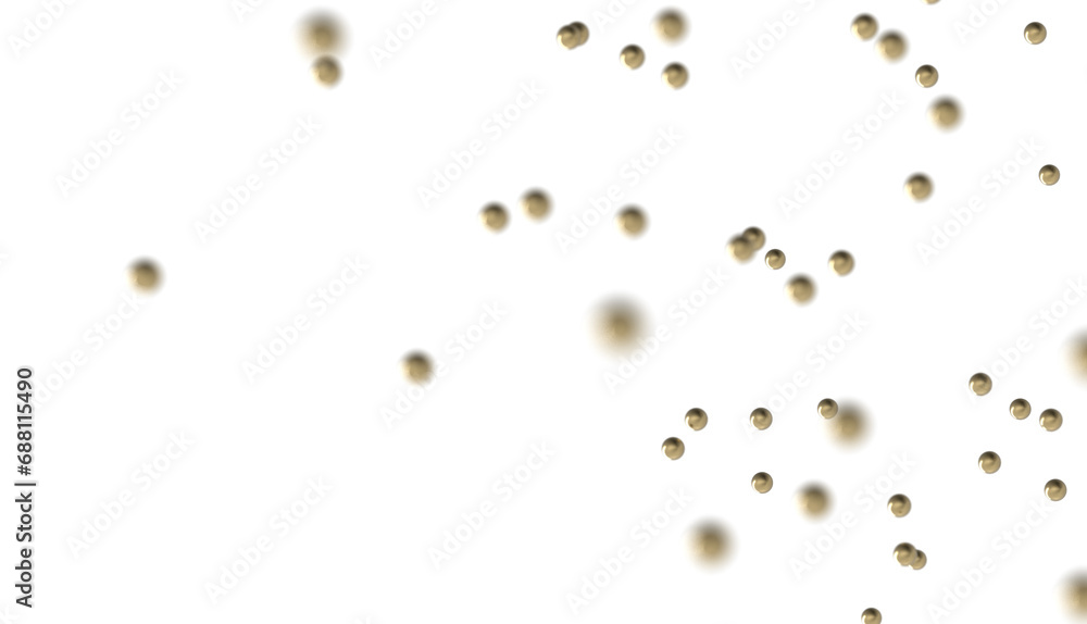 Poster Connecting lines and dots.Big data visualization