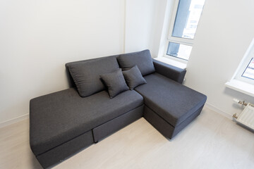 One sofa in side angle