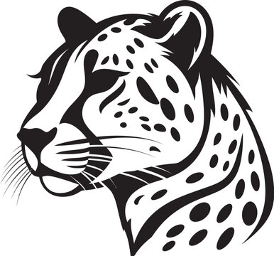 Pace Prowess Iconic Cheetah Design Effortless Swiftness Cheetah Logo Image