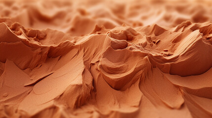 Desert Sands Up Close: Showcasing the Harsh Beauty and Heat of Nature's Wilderness