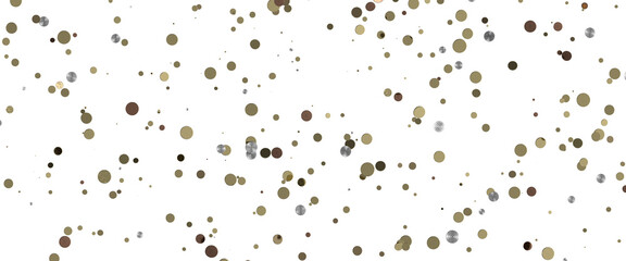 gold  Celebration: Captivating 3D Illustration of Shimmering gold Confetti