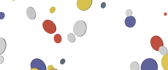 Confetti, paper triangle on the floor, fancy, colorful, celebration party