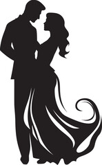 Symphonic Sway Couple Logo Image Ethereal Elevation Iconic Dance Emblem