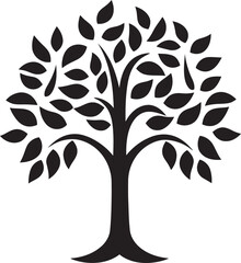 Organic Overlap Ivy Oak Logo Icon Entwined Elegance Iconic Ivy Oak Mark