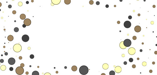 gold  Bliss: Exquisite 3D Illustration of Blissful gold Confetti