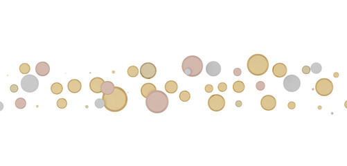 gold  Bliss: Exquisite 3D Illustration of Blissful gold Confetti