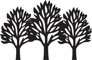 Obraz premium Tree Essence Iconic Emblem Logo Organic Brand Vector Icon Tree