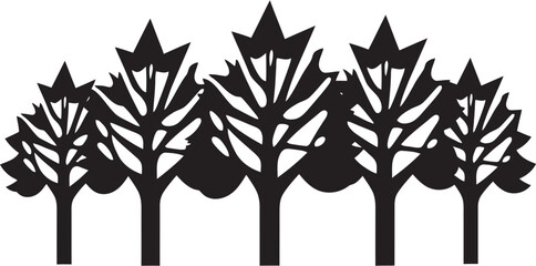 Natural Mark Vector Tree Emblem Everlasting Emblem Logo Tree Vector