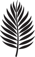 PalmVista Captivating Icon Design NatureNest Organic Palm Leaf Emblem
