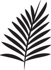 TropicCanvas Creative Leaf Iconography PalmPerfection Refined Vector Design