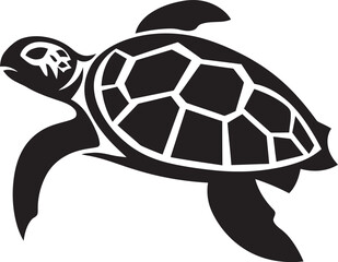 AquaTerra Dynamic Turtle Icon Design TortoiseTrek Vector Logo Artistry