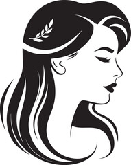 Serene Sophistication Beauty Emblem Enchanting Aura Iconic Femme