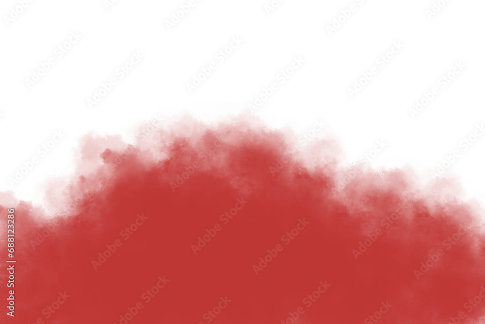Canvas Prints red smoke . red fog on transparent background