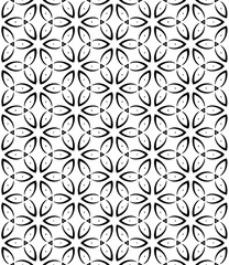 Black seamless abstract pattern. Overlay for background and backdrop. Ornamental design. PNG graphic illustration with transparent background.