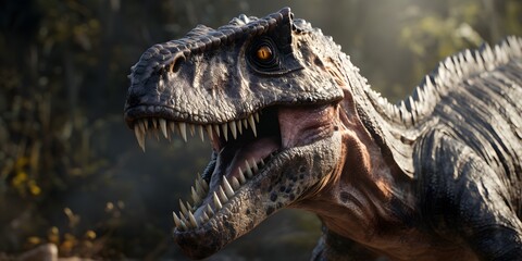 Obraz premium Realistic Dinosaur Illustration