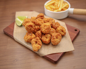 squid rings to snack bar