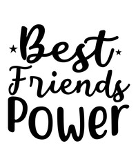 Best Friends Power SVG