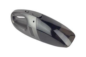 car vacuum cleaner, portable car vacuum cleaner isolated from background