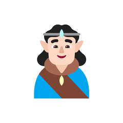 Man Elf: Light Skin Tone